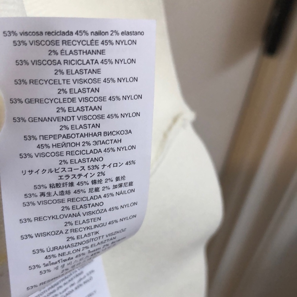 Michael Kors Cream Long Sleeve Dress L - Picture 13 of 15